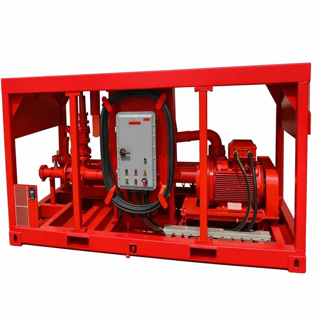 Photograph of Centrifugal Pump equipment used in oilfield operations