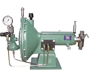 Photograph of Chemical Injection Pump equipment used in oilfield operations