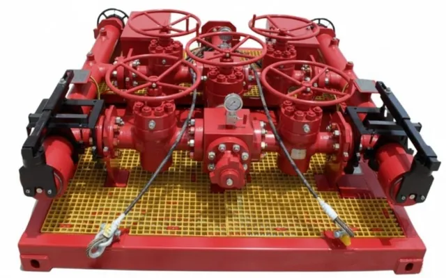 Photograph of Debris Catcher equipment used in oilfield operations