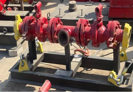 Photograph of Diverter equipment used in oilfield operations