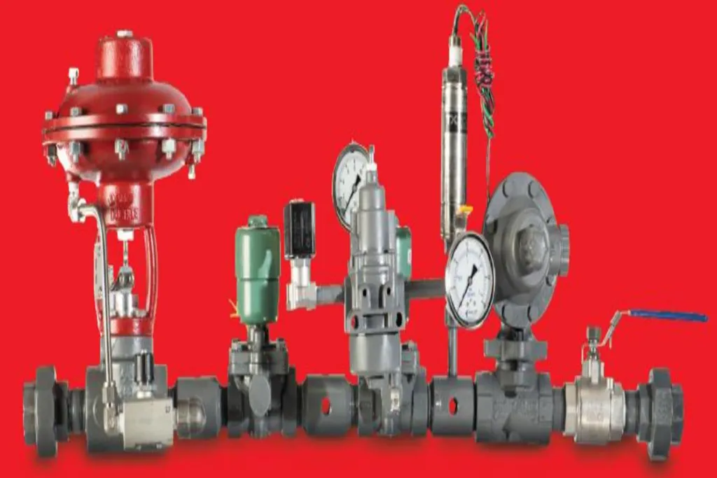 Photograph of Indirect-Gas Fired Heater equipment used in oilfield operations