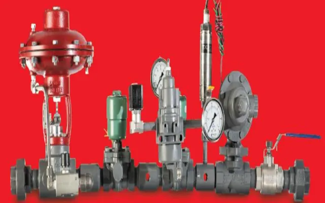 Photograph of Indirect-Gas Fired Heater equipment used in oilfield operations