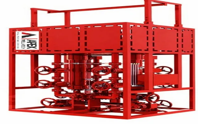 Photograph of Sand Filter equipment used in oilfield operations